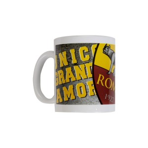 MUG UNICO GRANDE AMORE LOGO AS ROMA GIEMME - 2