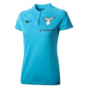 polo donna lazio celeste 2022/2023 mizuno MIZUNO - 1