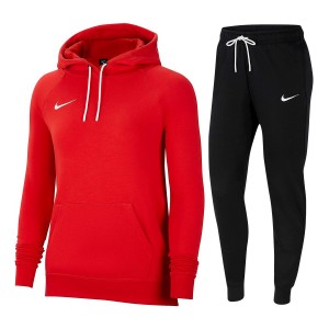 Women's red Nike tracksuit with hood NIKE - 1