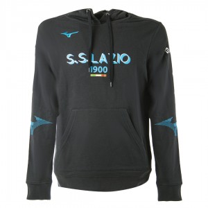 black hoodie ss lazio 1900 mizuno 2022/2023 MIZUNO - 2