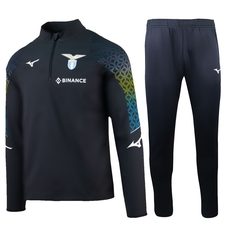 SS Lazio Mizuno Training Tracksuit Black MIZUNO - 1