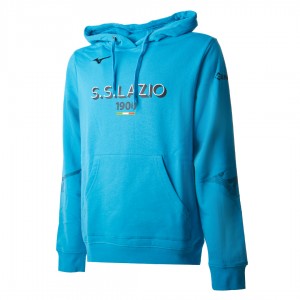 sky blue hoodie ss lazio 1900 mizuno 2022/2023 MIZUNO - 1