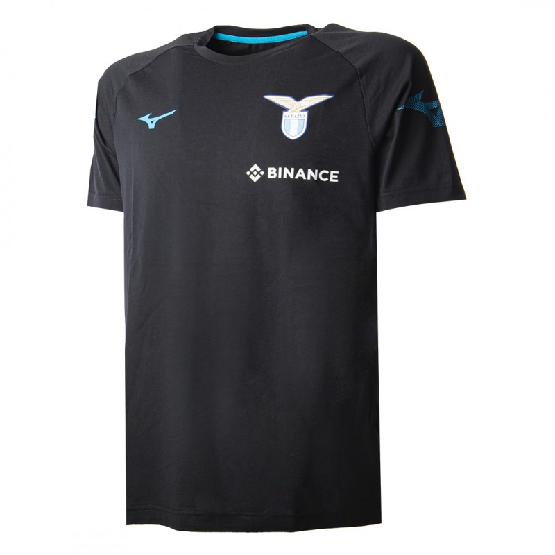 t-shirt nera ss lazio mizuno 2022/2023 MIZUNO - 1