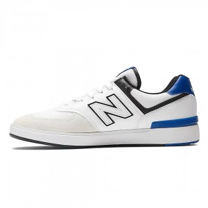 unisex new balance 574 white shoes NEW BALANCE - 3