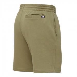 new balance essential mud french terry shorts NEW BALANCE - 2