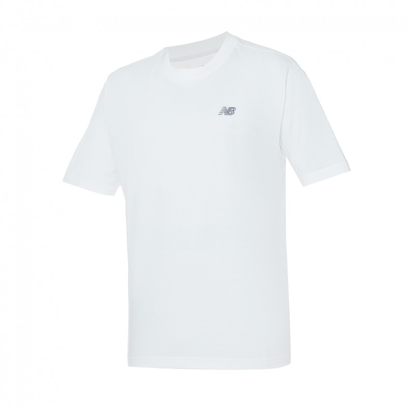 New Balance small logo white t-shirt NEW BALANCE - 1