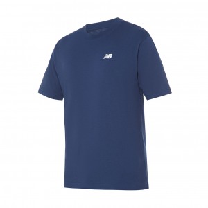 New Balance small logo blue t-shirt NEW BALANCE - 1