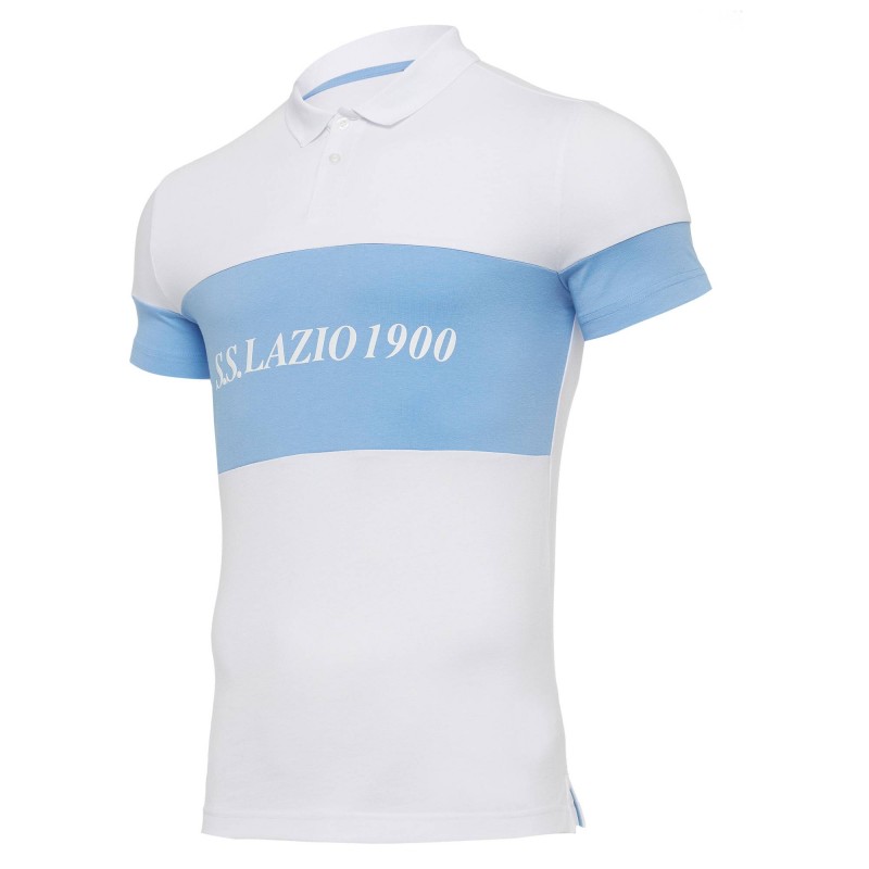 POLO LAZIO BIANCA FAN 2020/2021 MACRON - 1