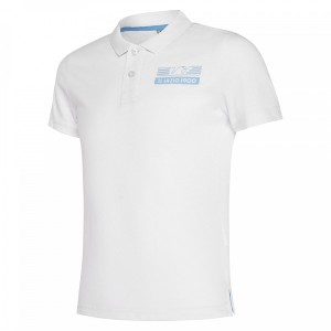 2020/2021 polo shirt baby ss lazio white MACRON - 1