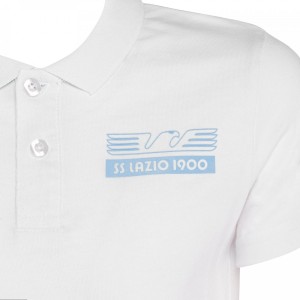 2020/2021 polo shirt baby ss lazio white MACRON - 4