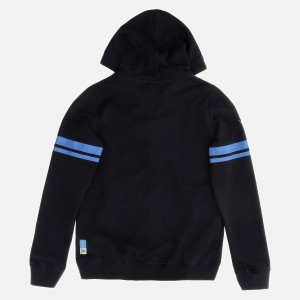 felpa nera bambino full zip ss lazio 2021/2022 MACRON - 2