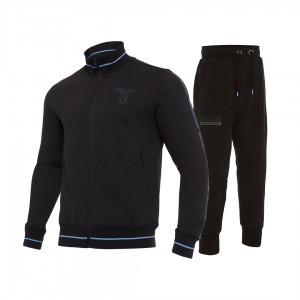 tuta bambino full zip nera ss lazio MACRON - 1