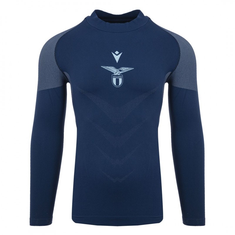 maglia third lupetto blu a compressione ss lazio 2019/2020 MACRON - 1