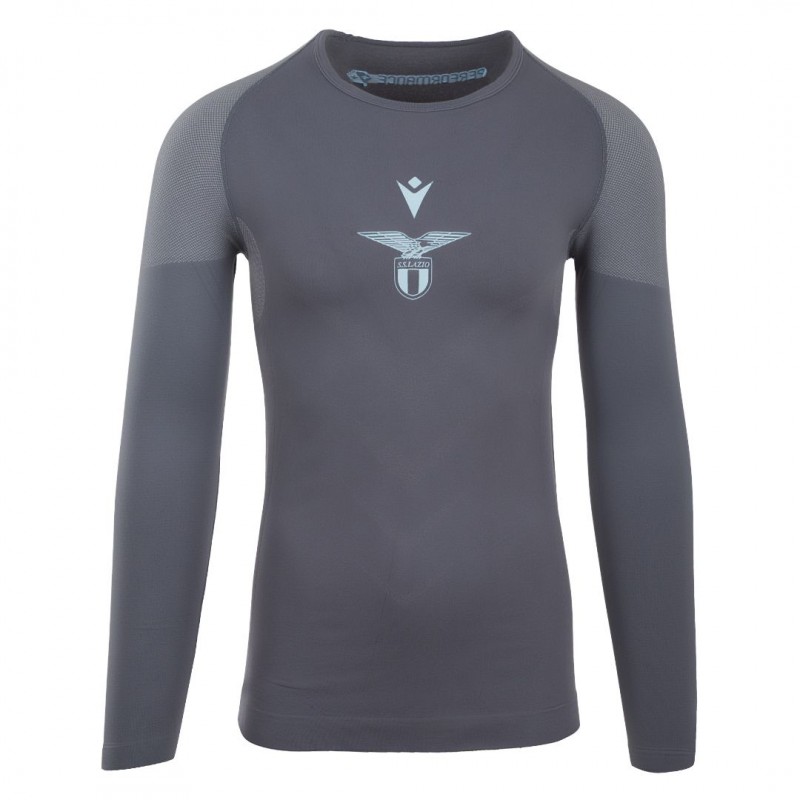 grey compression home goalkeeper half-sleeve jersey ss lazio 2019/2020 MACRON - 1