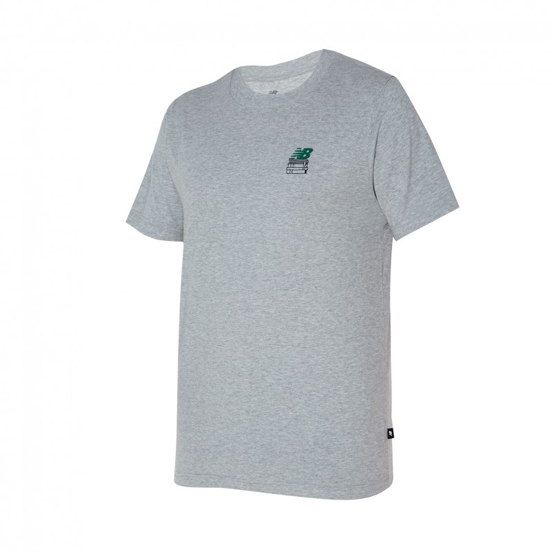 New Balance Bookshelf t-shirt grey NEW BALANCE - 1