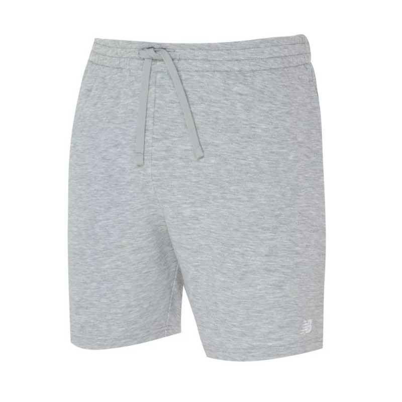 New Balance French Terry grey shorts NEW BALANCE - 1