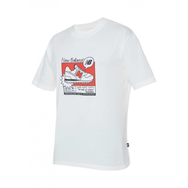 T-shirt New Balance Relaxed Sea Salt NEW BALANCE - 1