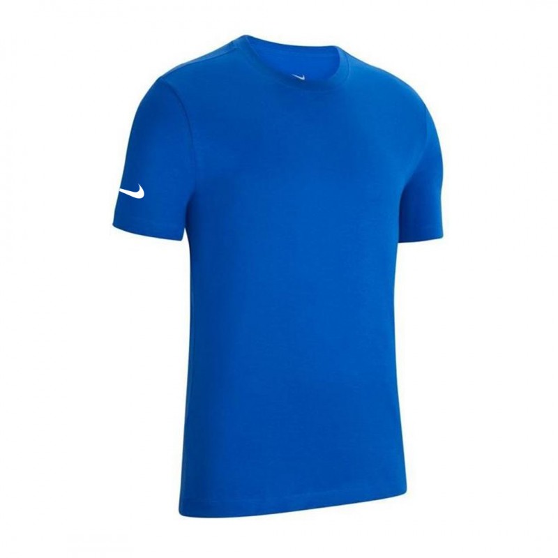 t-shirt royal blu nike swoosh su manica NIKE - 1