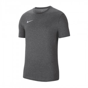 gray nike swoosh small white t-shirt NIKE - 1