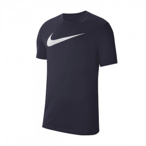 t-shirt blu nike swoosh bianco NIKE - 1