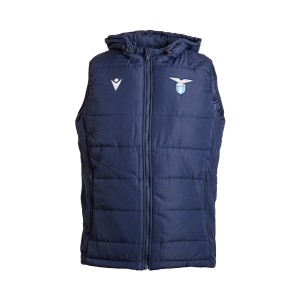 GILET SMANICATO SS LAZIO BLU 2020/2021 BAMBINO MACRON - 1