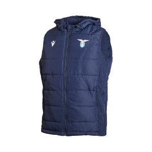 GILET SMANICATO SS LAZIO BLU 2020/2021 BAMBINO MACRON - 3