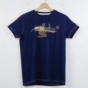 Research FW12 Winch T-Shirt Jersey Stretch Giroc Blu Nav - 1