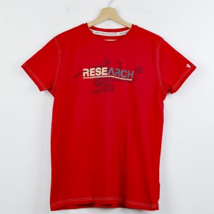 Research FW12 Winch T-Shirt Jersey Stretch Giroc Hot Red - 1