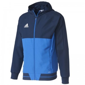 GIACCA ANTIVENTO ADIDAS BLU TIRO17 - 1