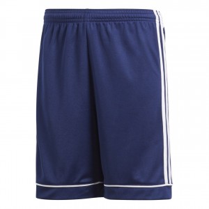 Pantaloncino allenamento blu Adidas Squad 17 Sho - 1