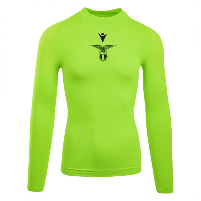 ls third compression ls goalkeeper jersey ss lazio green 2019/2020 MACRON - 1