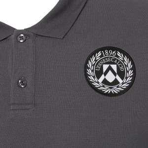 Polo Udinese Grigia Manica Lunga MACRON - 4