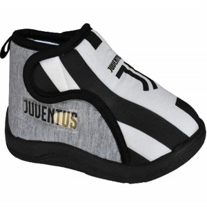 BLACK FC JUVENTUS SLIPPERS KID