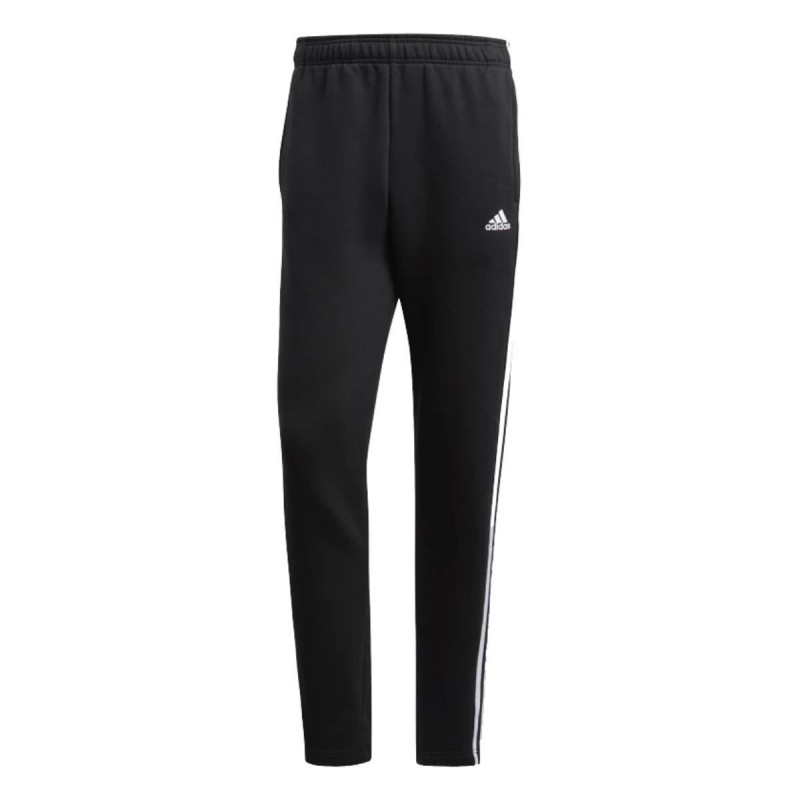 black adidas fleece pants