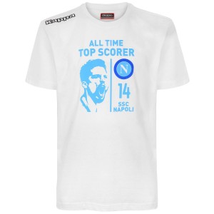 MERTENS ALL TIME TOP SCORER WHITE T-SHIRT Kappa - 1