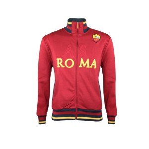 AS ROMA TUTA FELPATA FULL ZIP ROSSA AMISTAD - 2