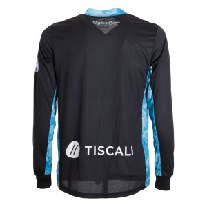 CAGLIARI BLACK GOALKEEPER JERSEY 2016/2017 ADIDAS - 3