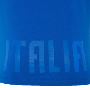 2020/2021 rugby fir italia travel jersey child royal blue MACRON - 3