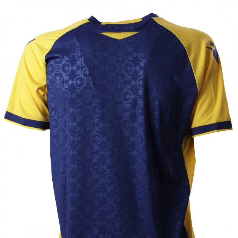 Hellas Verona FC 2020/2021, Maglia Gara Away M/C Uomo, Giallo, M